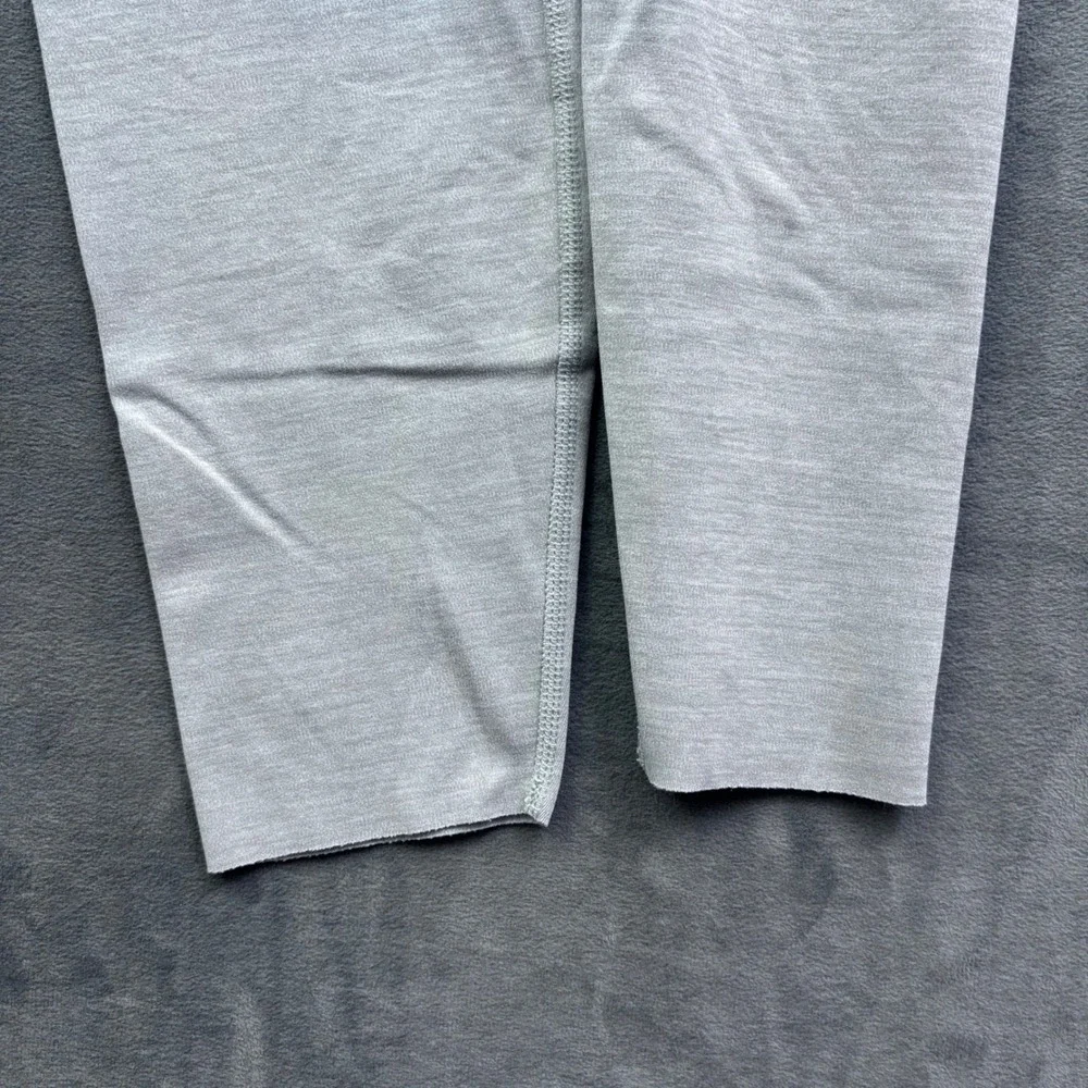 Nike Yoga Dri-FIT High Waisted Leggings Grey Heather 7/8 Tights Medium